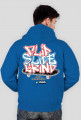 Bluza na zamek z kapturem - Flip. Pada