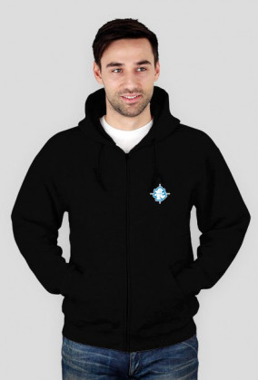 Bluza na zamek z kapturem - Flip. Pada
