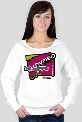 Bluza damska - Tnę rymy. Pada