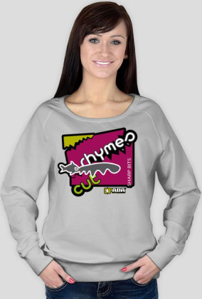 Bluza damska - Tnę rymy. Pada