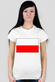 Koszulka damska z flagą