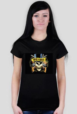 Guns N' Roses/czaszka (damska)