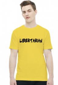 Libertarian - żółta koszulka