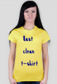 Koszulka: Last clean t-shirt