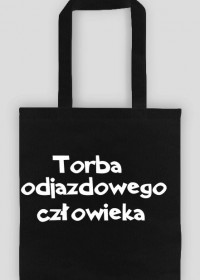 Torba odjazdowego człowieka