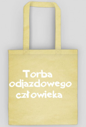 Torba odjazdowego człowieka