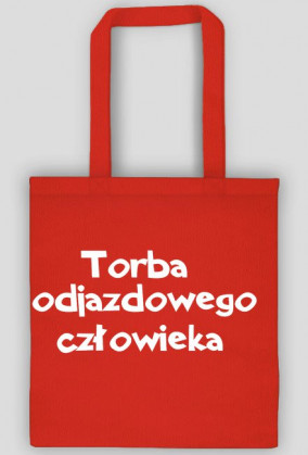 Torba odjazdowego człowieka