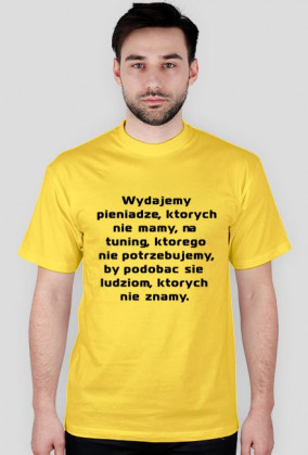 Wydajemy pieniądze, których...