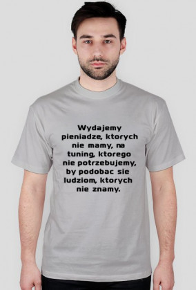 Wydajemy pieniądze, których...