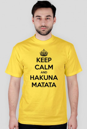 Koszulka męska - Hakuna Matata