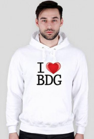 I love BDG - bluza kaptur