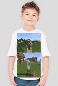 Minecraft chłopiec