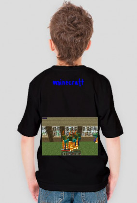 Minecraft chłopiec