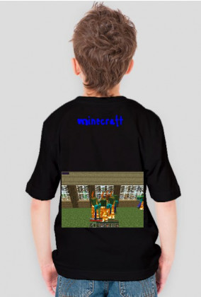 Minecraft chłopiec