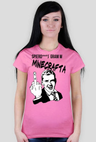 sgw minecraft koszulka damska