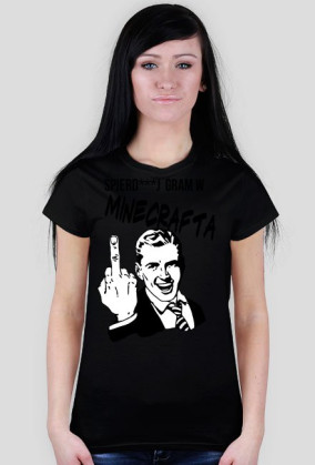 sgw minecraft koszulka damska