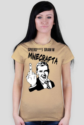 sgw minecraft koszulka damska