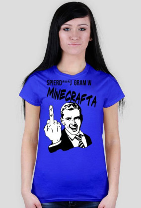 sgw minecraft koszulka damska