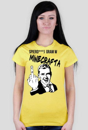 sgw minecraft koszulka damska