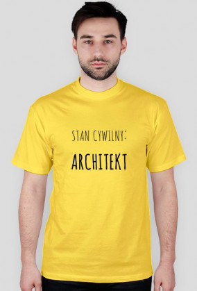 STAN CYWILNY. ARCHITEKT | T-shirt! WHITE