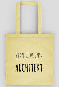 STAN CYWILNY. ARCHITEKT | Torba! WHITE