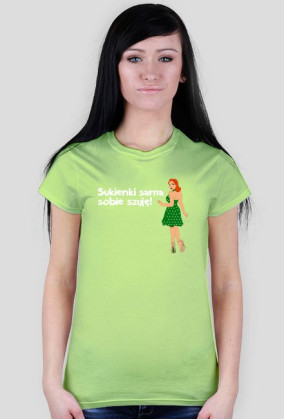 Sukienki sama sobie szyję!