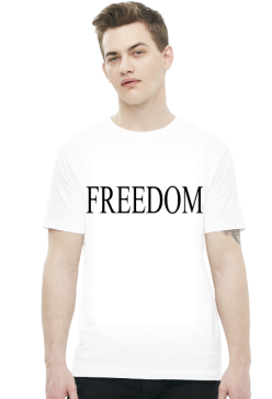 Freedom - biała koszulka