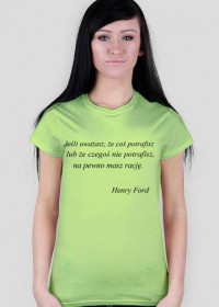 Koszulka - Henry Ford damska