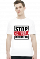 Stop cenzurze Internetu - biała koszulka