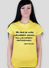 Koszulka - Albert Einstein damska