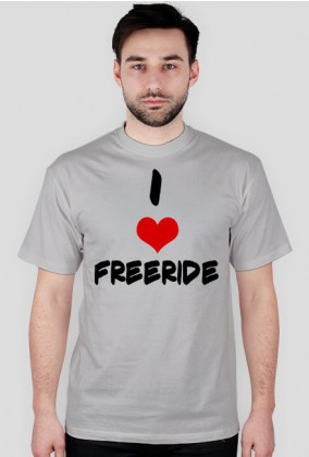 I love freeride- krótki rękaw