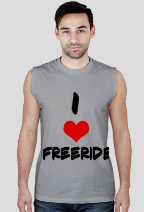 I love freeride- bez rękawów