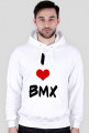 I love BMX- bluza z kapturem