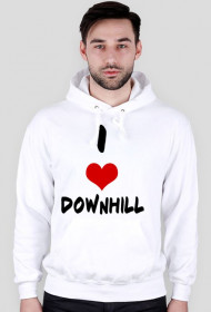 I love downhill- bluza z kapturem