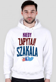 Bluza z kapturem "Kiedy zapytaj Szakala"