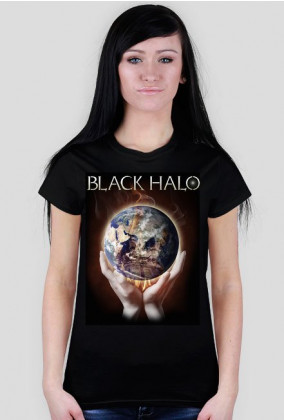 Koszulka Black Halo Flamy Hands Damska