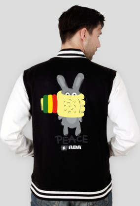 Bejsbolówka - Peace. Pada