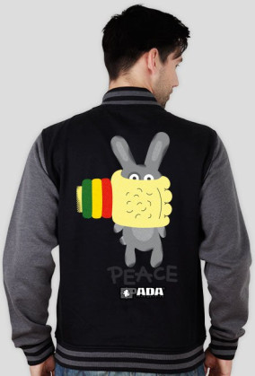 Bejsbolówka - Peace. Pada