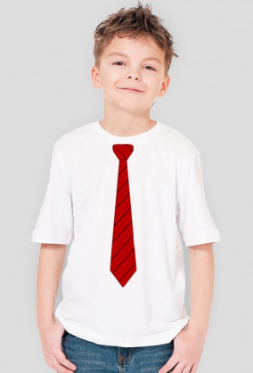 Koszulka z krawatem, dla dziecka