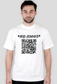 MY NIGGA QR WHITE