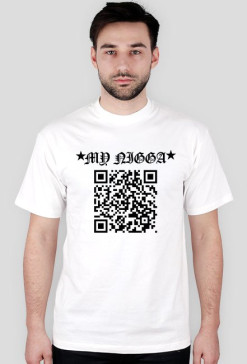 MY NIGGA QR WHITE