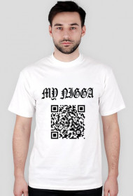 MY NIGGA QR WHITE BEZ GWIAZDEK