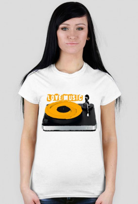 Koszulka Love Music