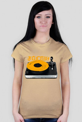 Koszulka Love Music