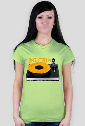 Koszulka Love Music