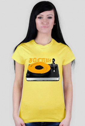 Koszulka Love Music