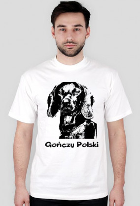 Koszulka z Gończym Polskim