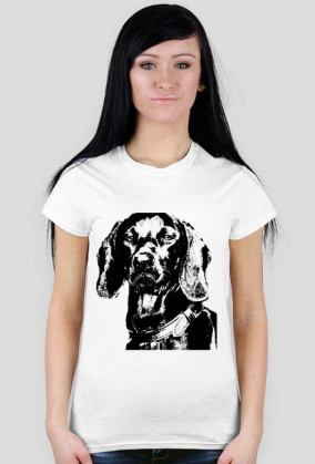 Koszulka damska z Gończym Polskim