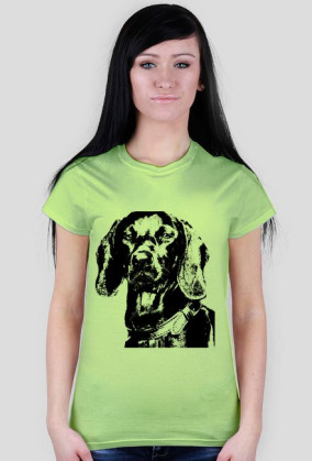 Koszulka damska z Gończym Polskim