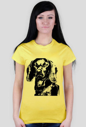 Koszulka damska z Gończym Polskim